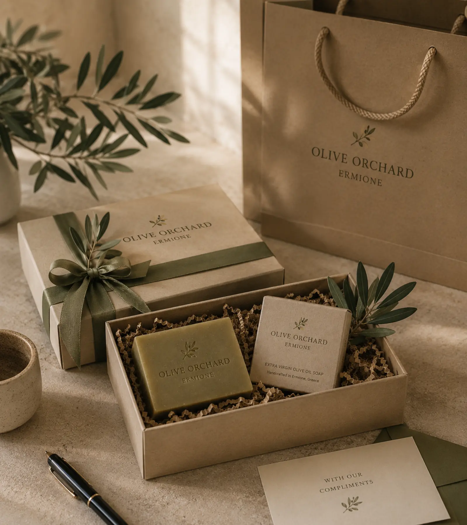 Premium corporate gifting presentation